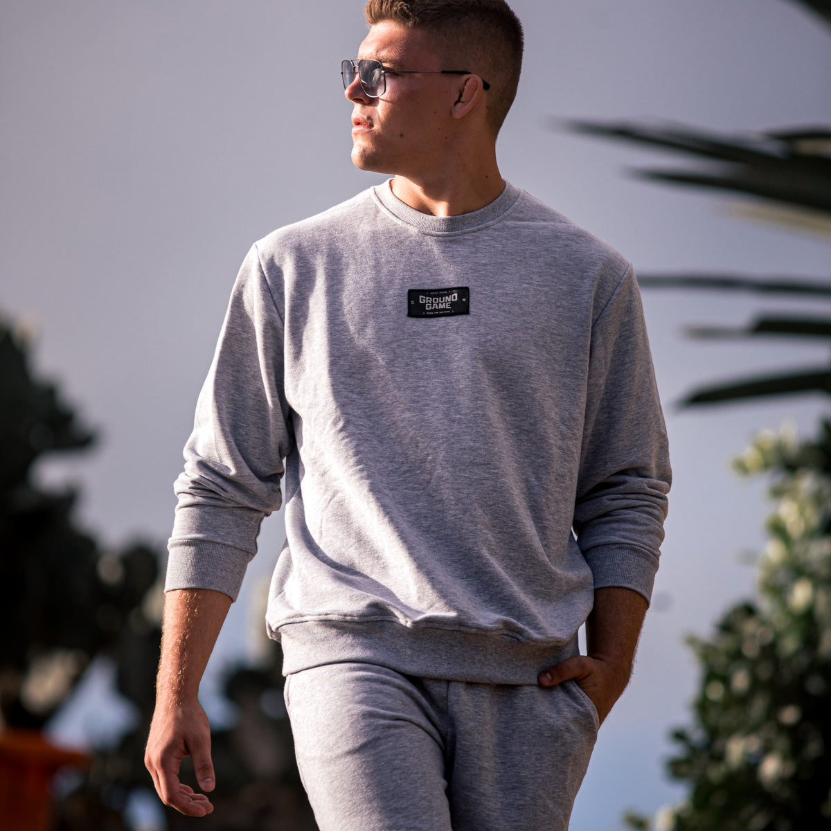 Crewneck Essential Sweatshirt (Melange)