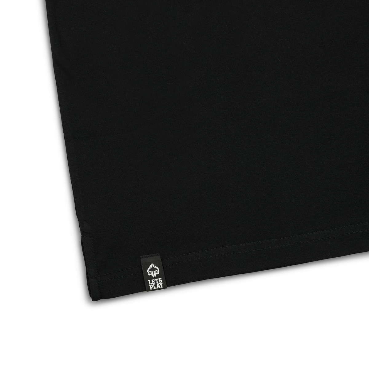 Polo-Shirt Minimal (Schwarz mit goldenem Logo)