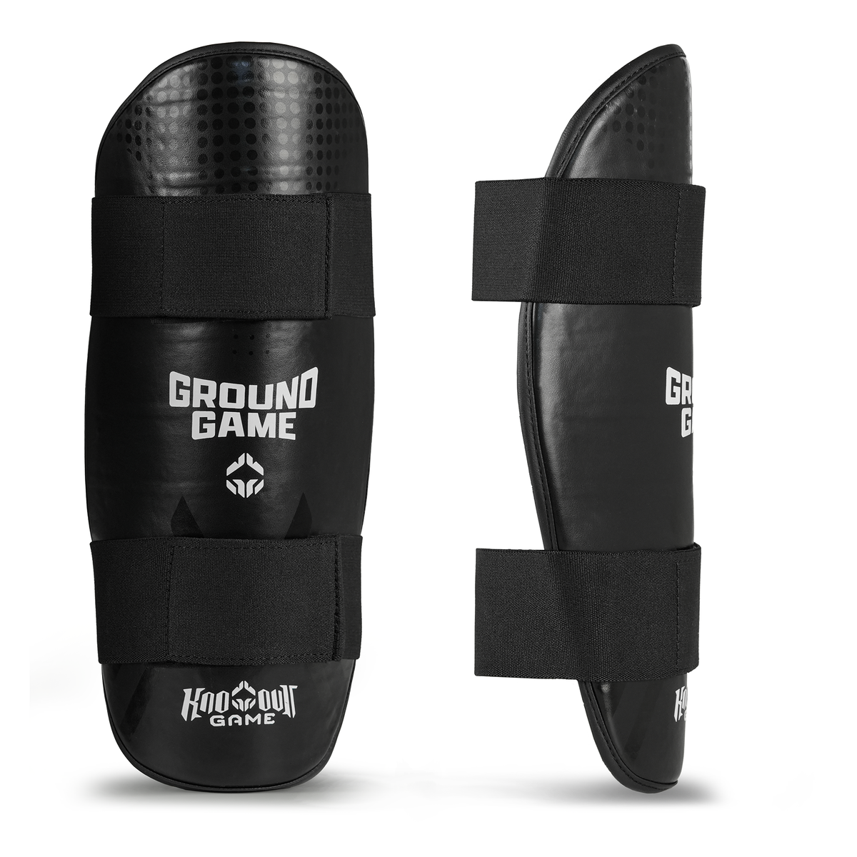 Schienbeinschoner ohne Fußschutz Cyborg (Schwarz)