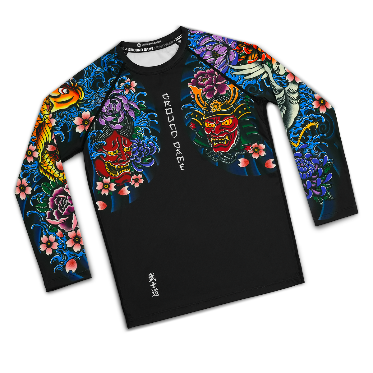 Kinder-Rashguard Bushido 4.0 langarm