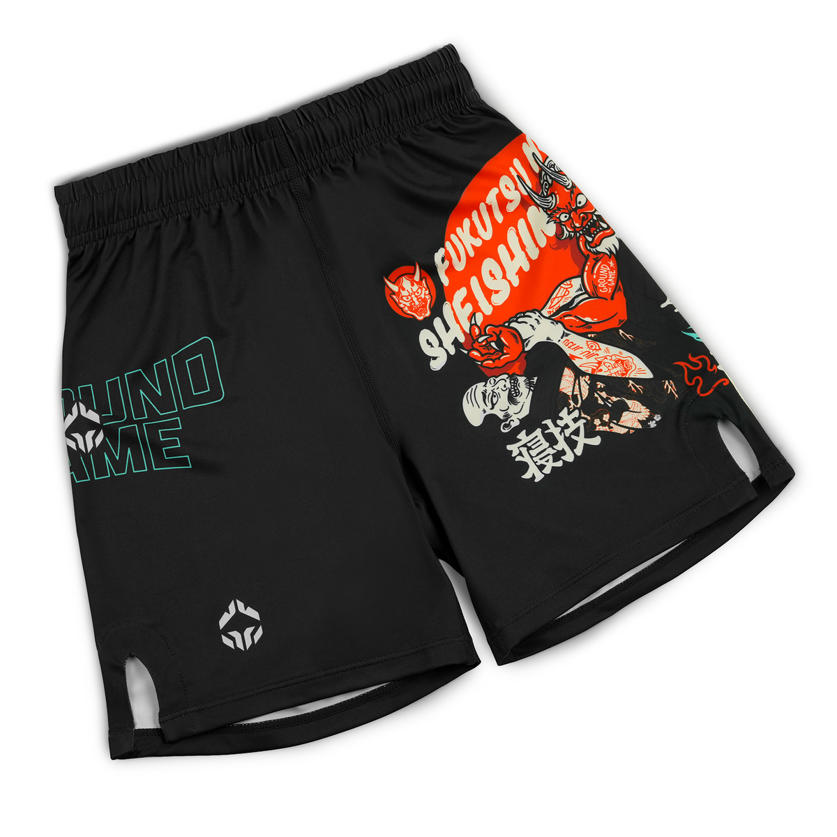 Kinder-Trainingsshorts Fukutsu