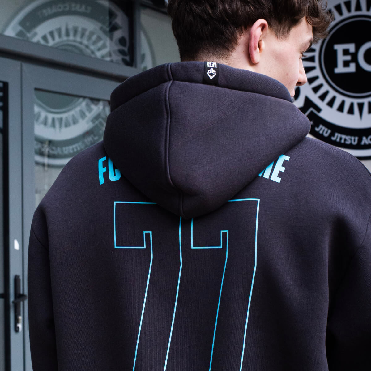 FC Armbar Oversize Hoodie (Anthrazit)