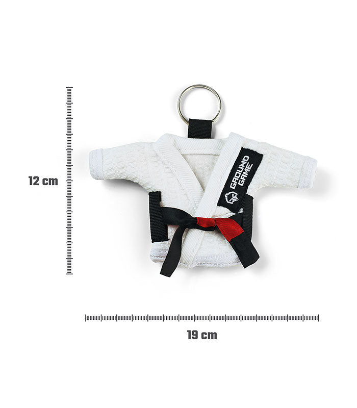 Ground Game Mini-BJJ-Kimono-Schlüsselanhänger