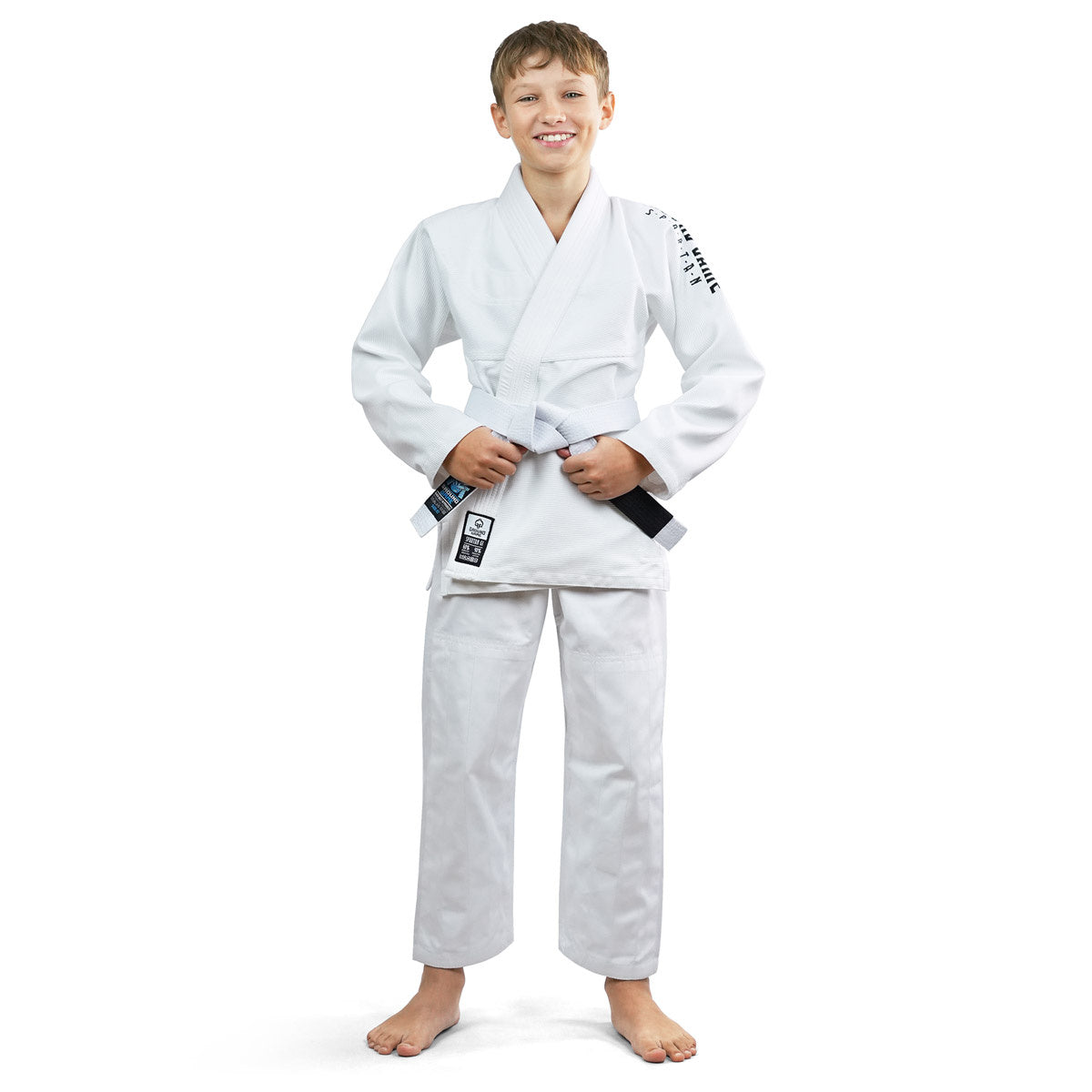 Kinder-BJJ-Gi Spartan (weiß)