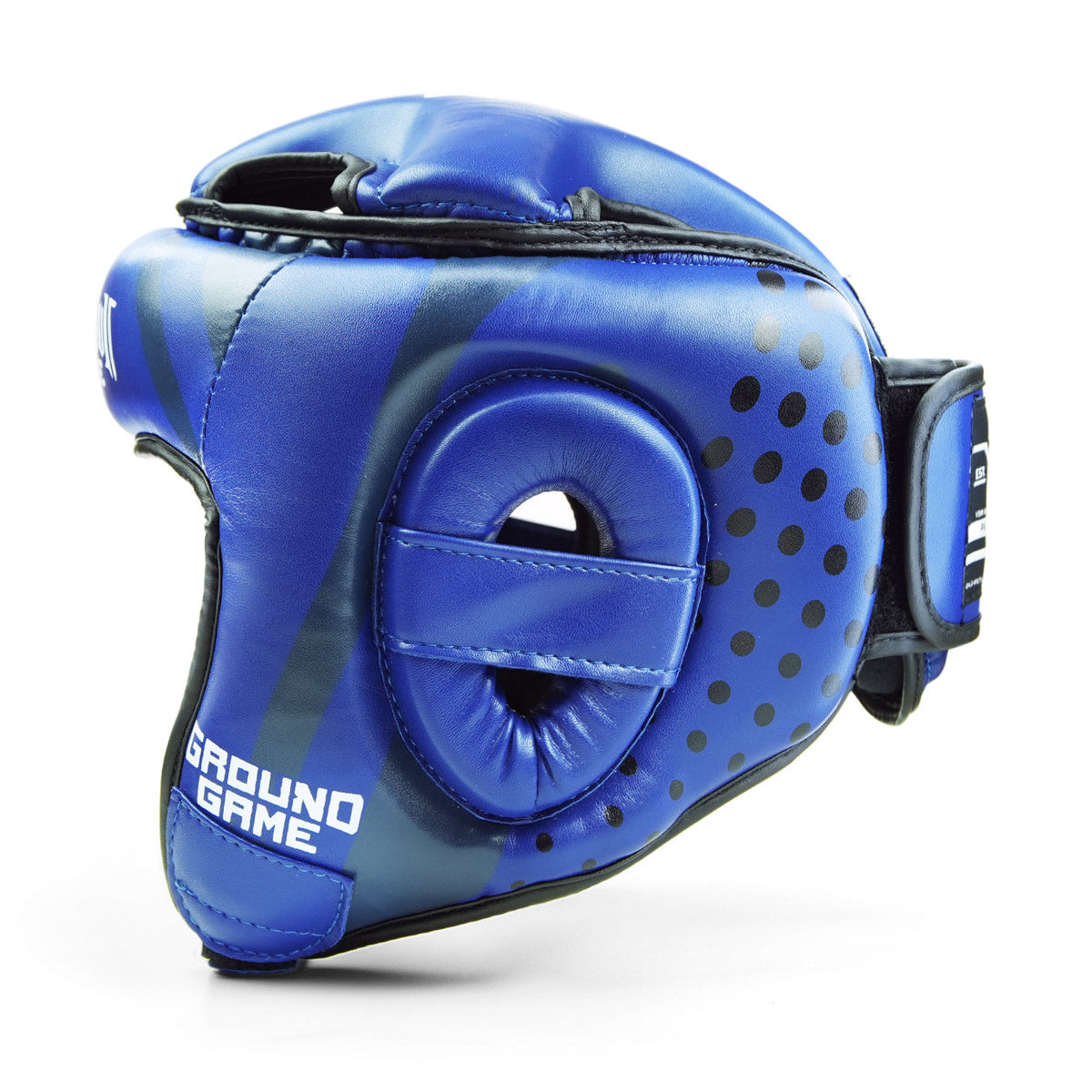 Turnier-Kopfschutz Cyborg (Blau)