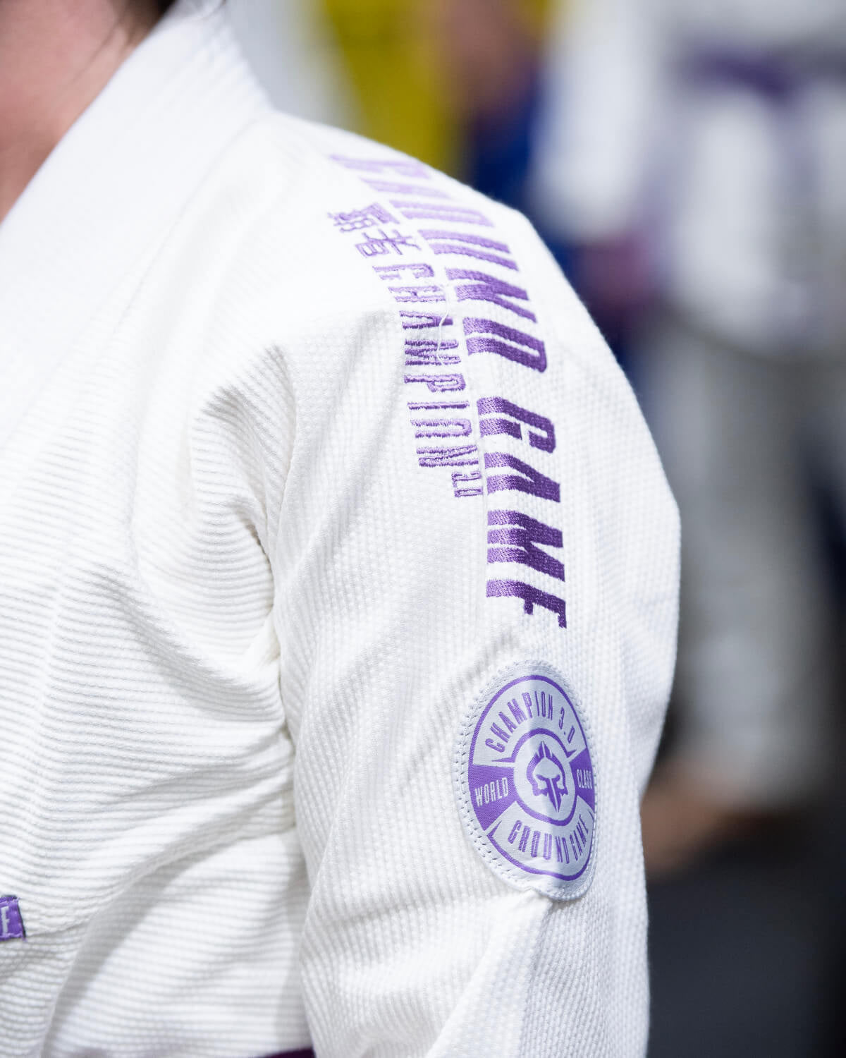 Damen-BJJ-Gi Champion 3.0 Lavender (Weiß) + Gürtel GRATIS
