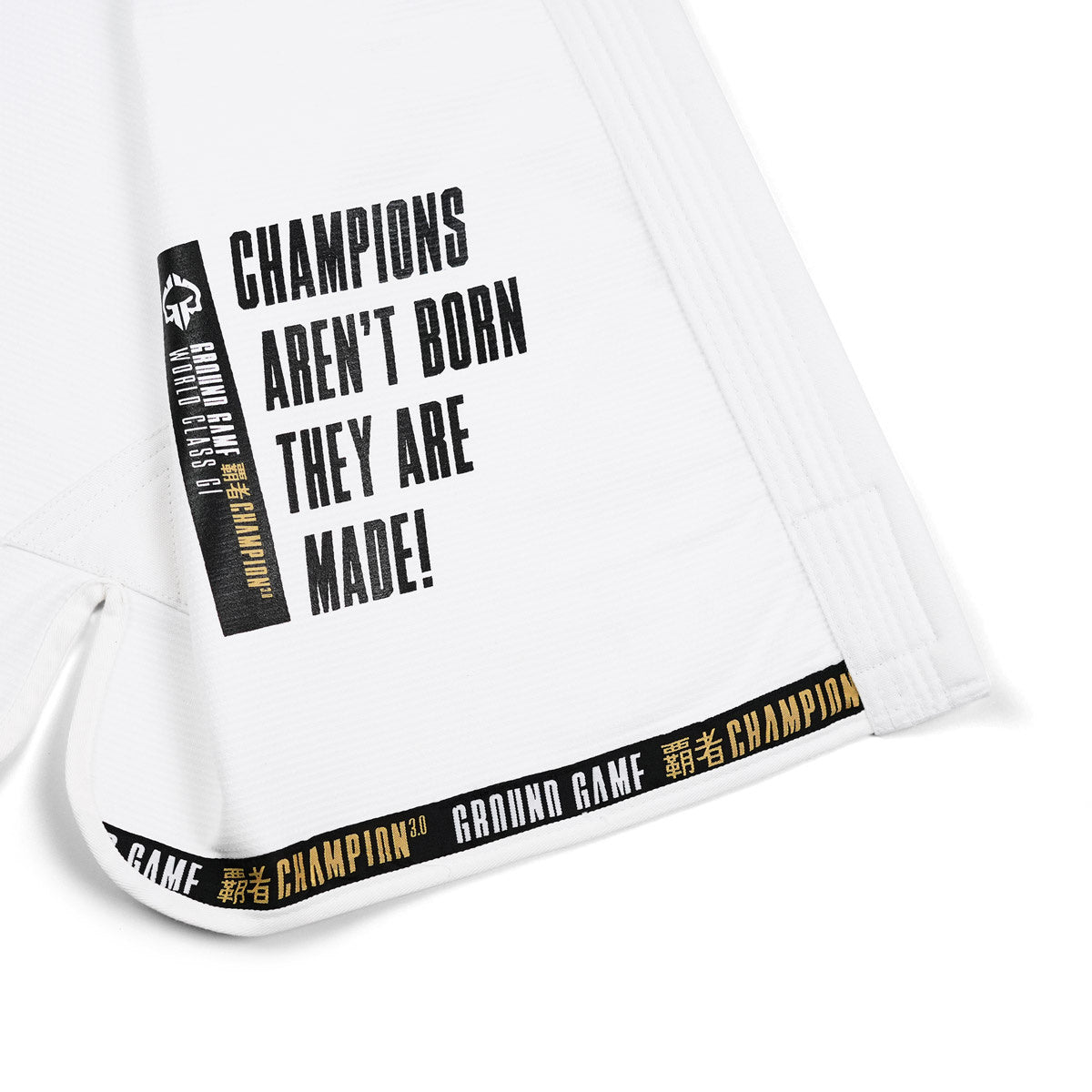 BJJ-Kimono / Gi Champion 3.0 (Weiß) + Gürtel GRATIS