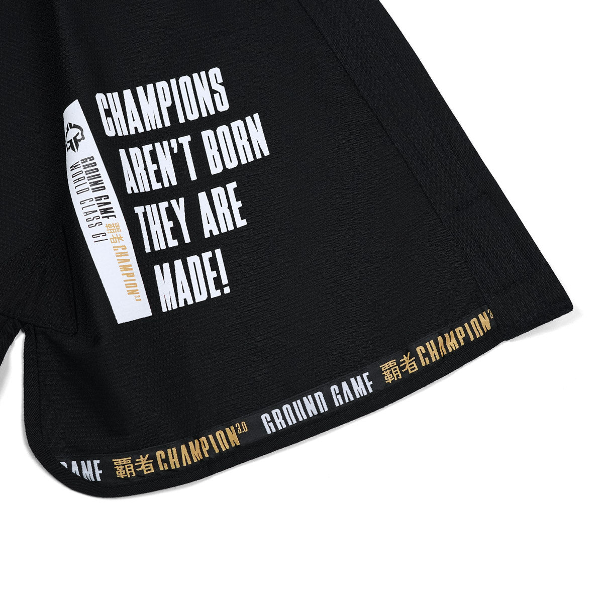 BJJ-Kimono / Gi Champion 3.0 (Schwarz) + Gürtel GRATIS
