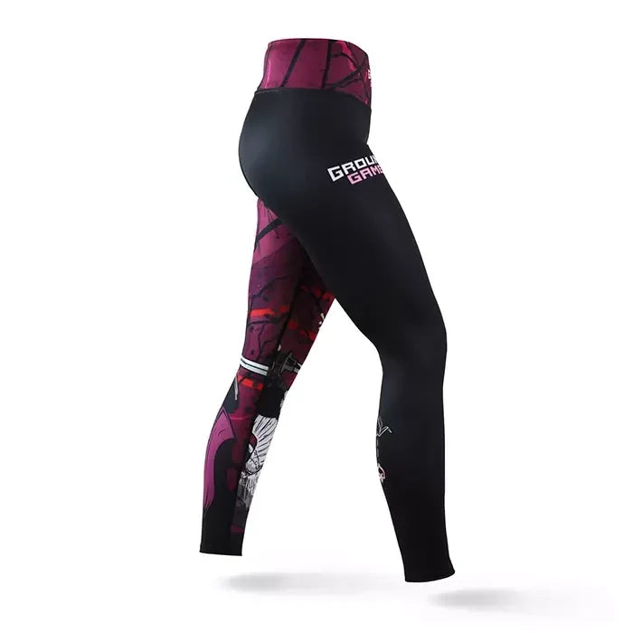 Damen-Leggings Tsuru Warrior