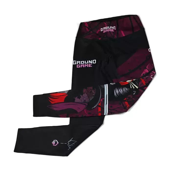Damen-Leggings Tsuru Warrior