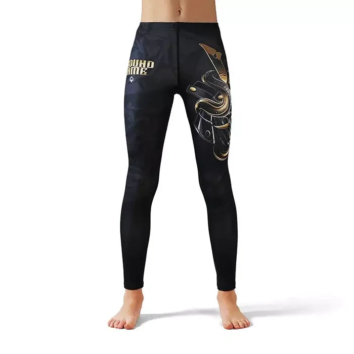 Kinder-Leggings Oni Samurai