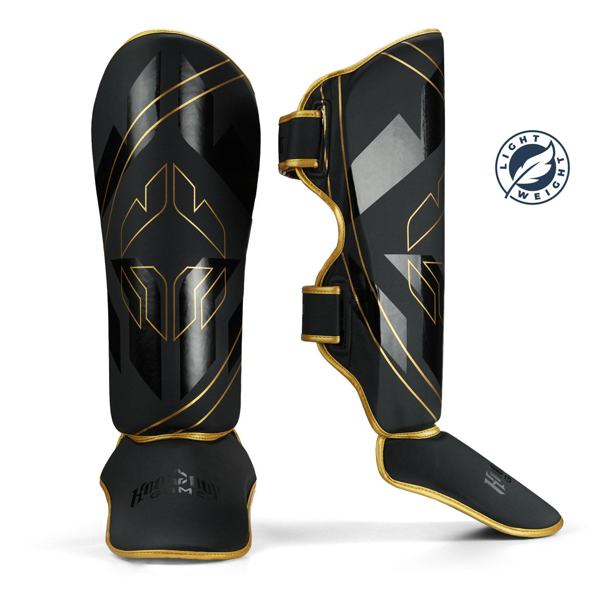 Leichte Schienbeinschoner Logo 3.0 Gold