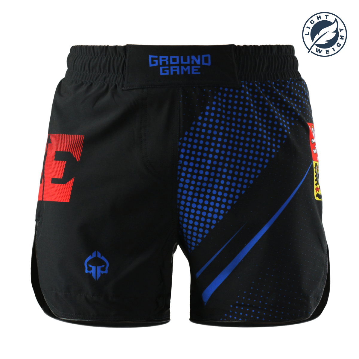 Leichte MMA-Shorts Tschechien (Schwarz)