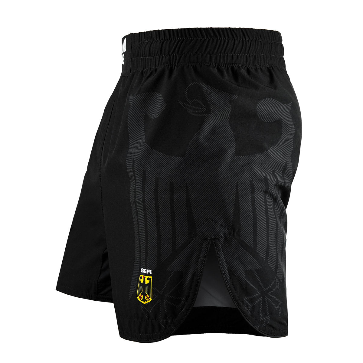 Leichte MMA-Shorts Deutschland (Schwarz)