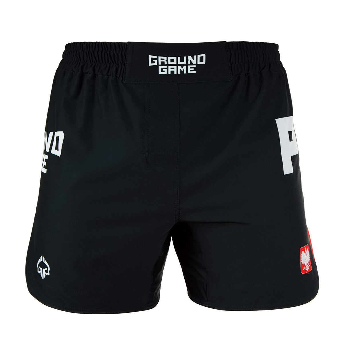 Leichte MMA-Shorts Polska 2.0 (Schwarz)