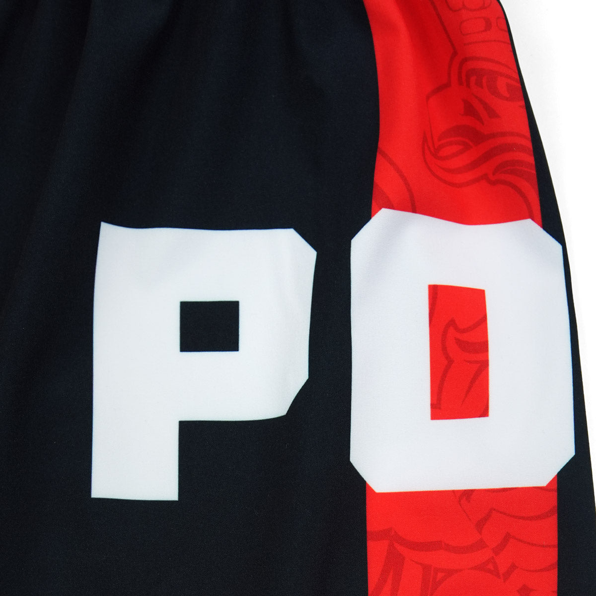 Leichte MMA-Shorts Polska 2.0 (Schwarz)