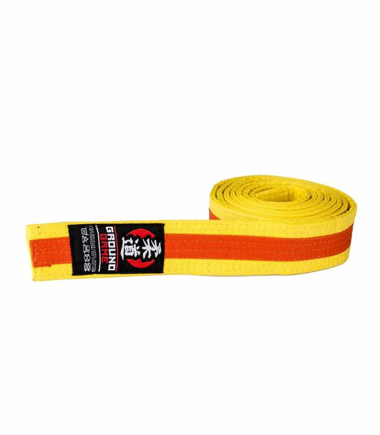 Judo-Gürtel für Kinder (Gelb-Orange)