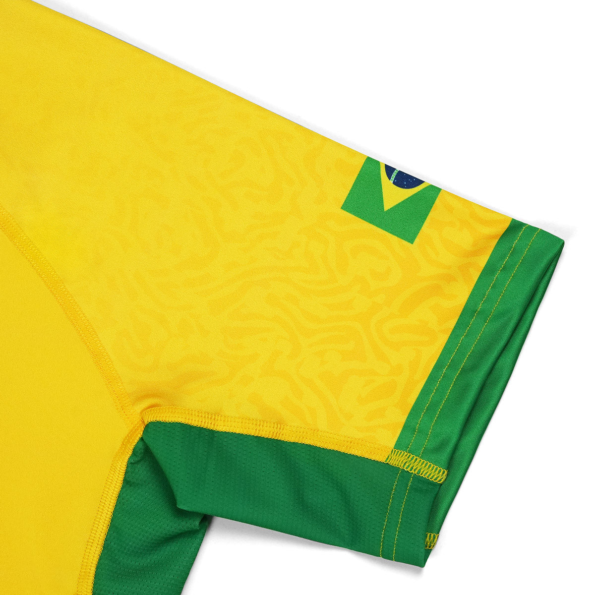 Rashguard Brazil Football kurzarm