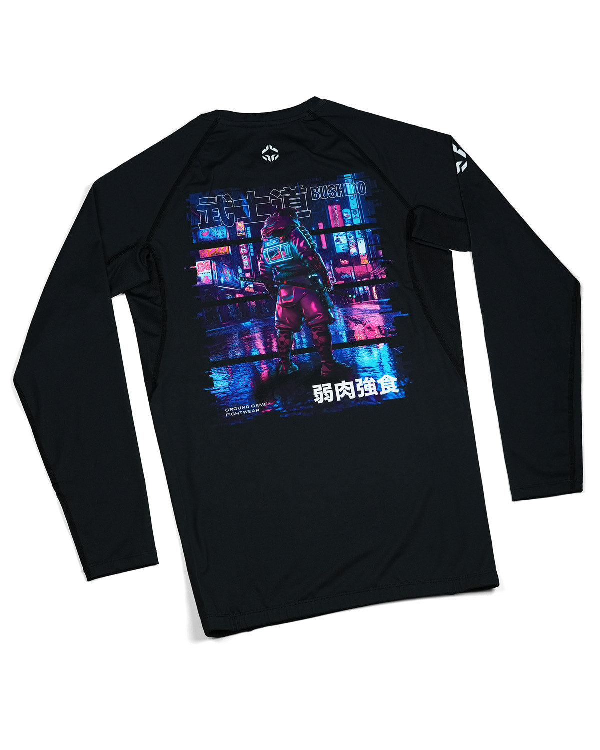 Rashguard Cyber Samurai langarm