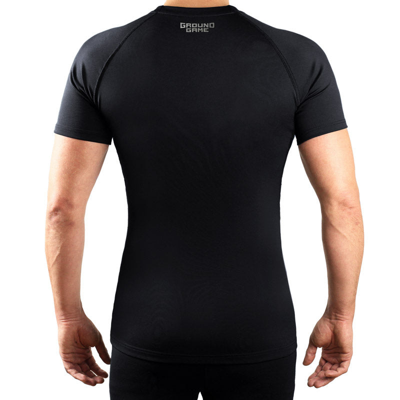 Rashguard Essential Platinum kurzarm