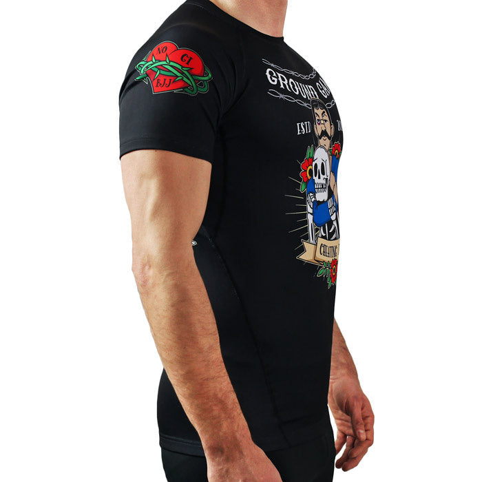 Rashguard Oldschool kurzarm