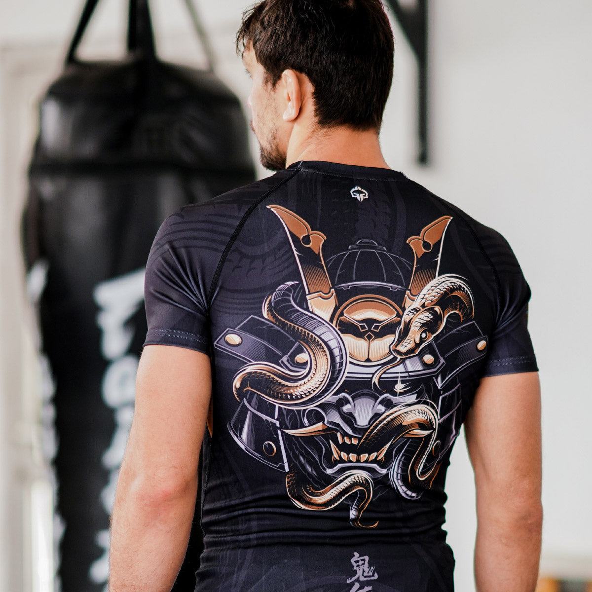 Rashguard Oni Samurai kurzarm