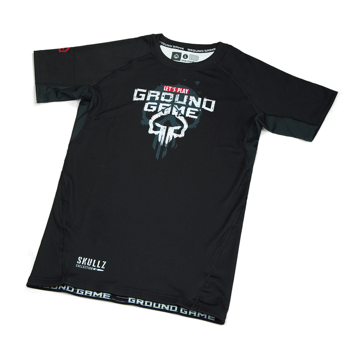 Rashguard Skullz kurzarm