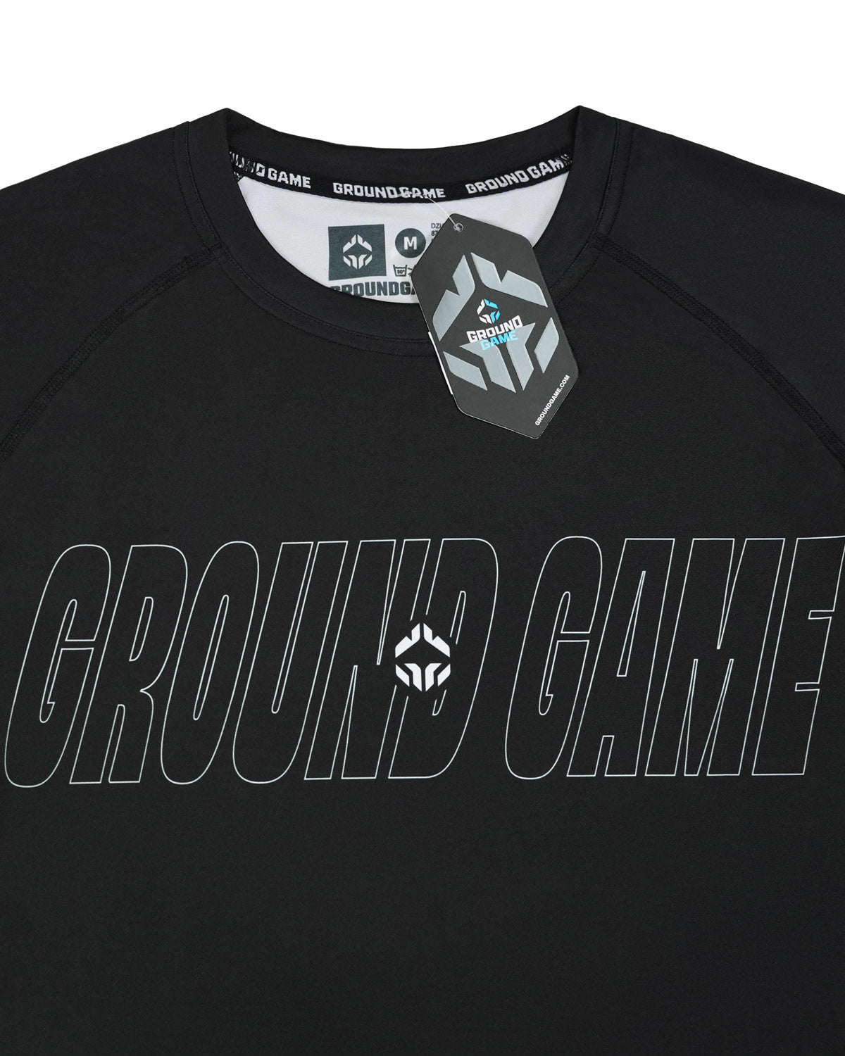 IBJJF-Rashguard 2.0 für BJJ (Schwarz)