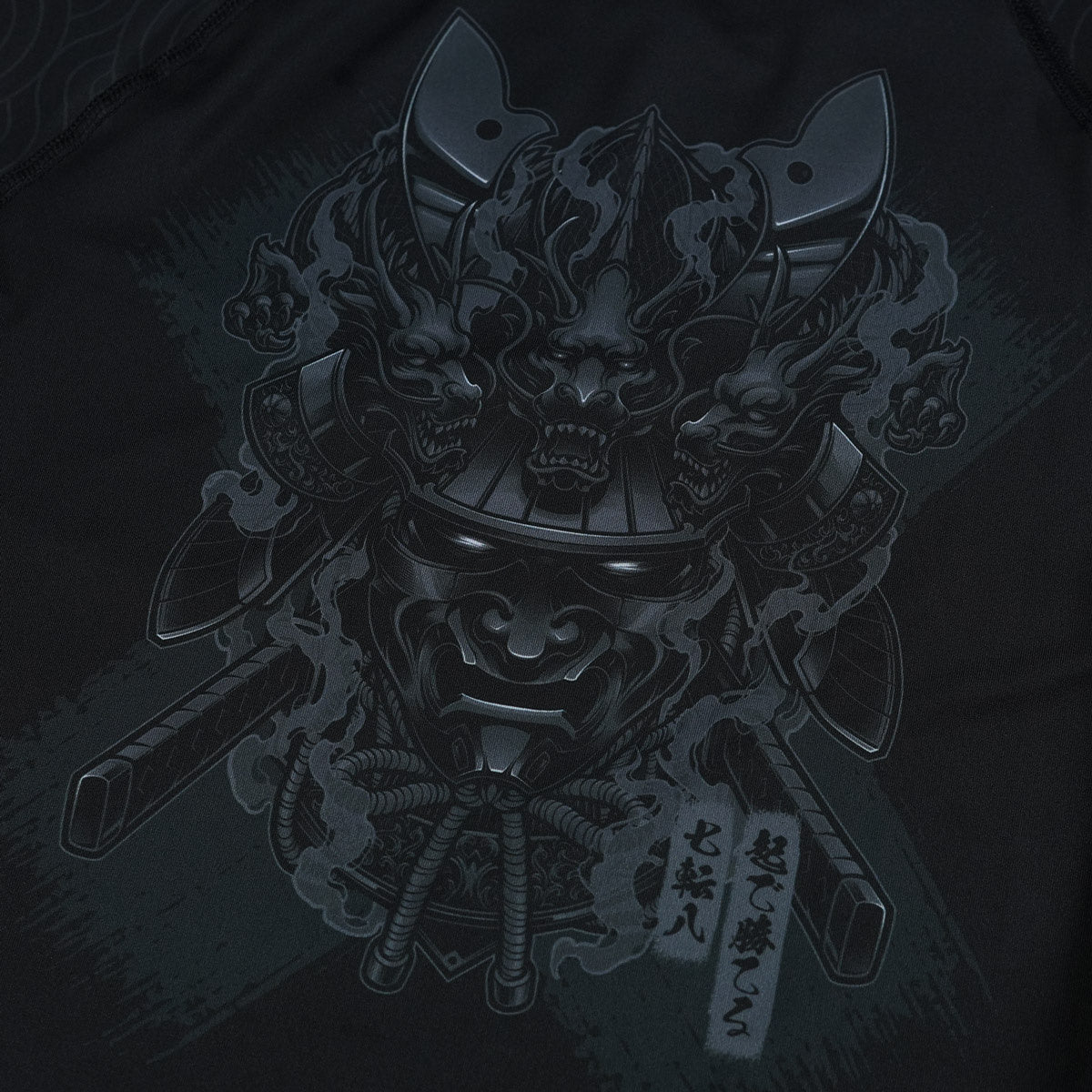 Kinder-Rashguard Samurai Shadow kurzarm