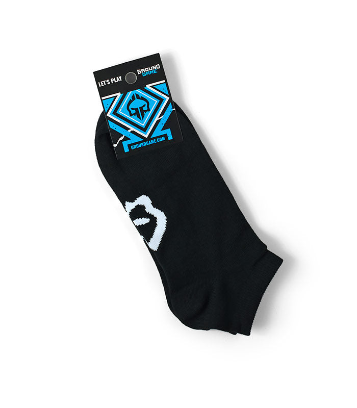 Logo-Sneakersocken (Schwarz)