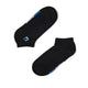Sneakersocken Minimal (Schwarz)