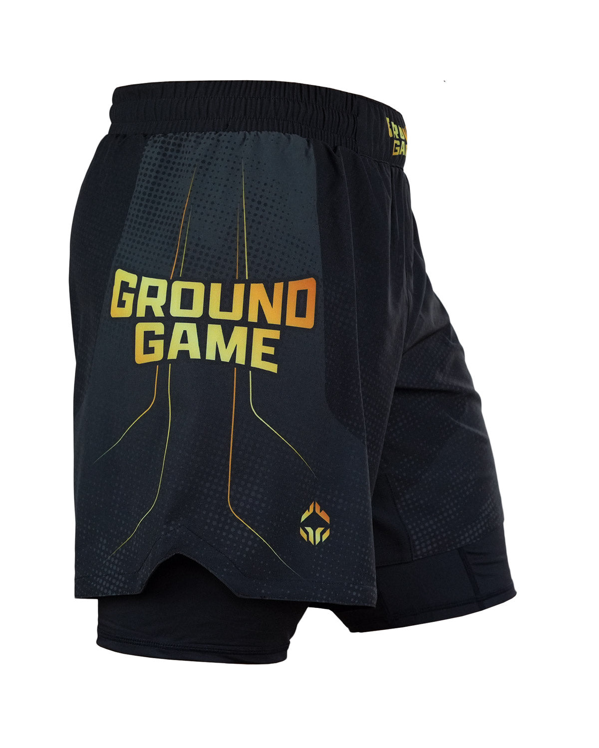 2-in-1-Trainingsshorts Gold 2.0