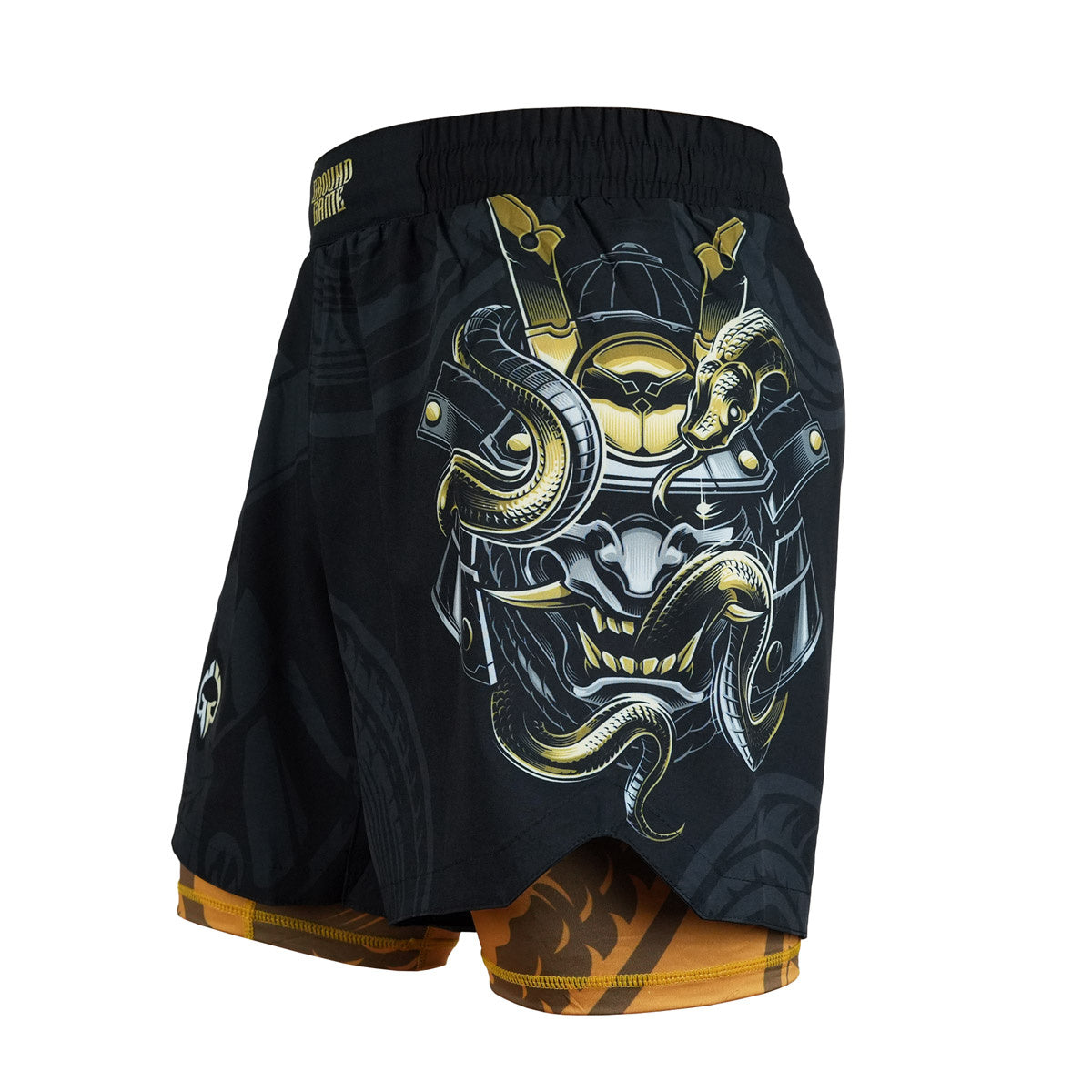 2-in-1-Trainingsshorts Oni Samurai