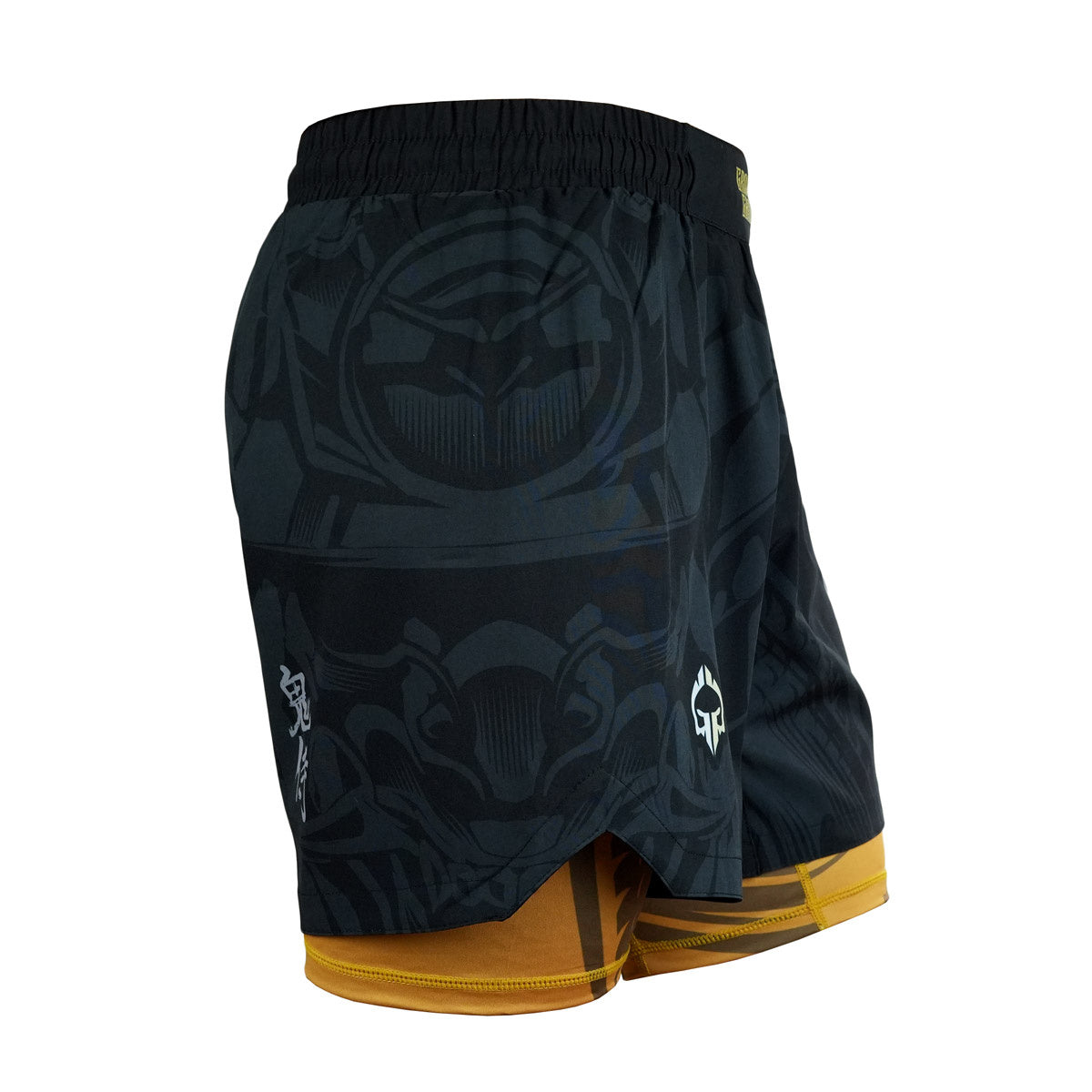 2-in-1-Trainingsshorts Oni Samurai