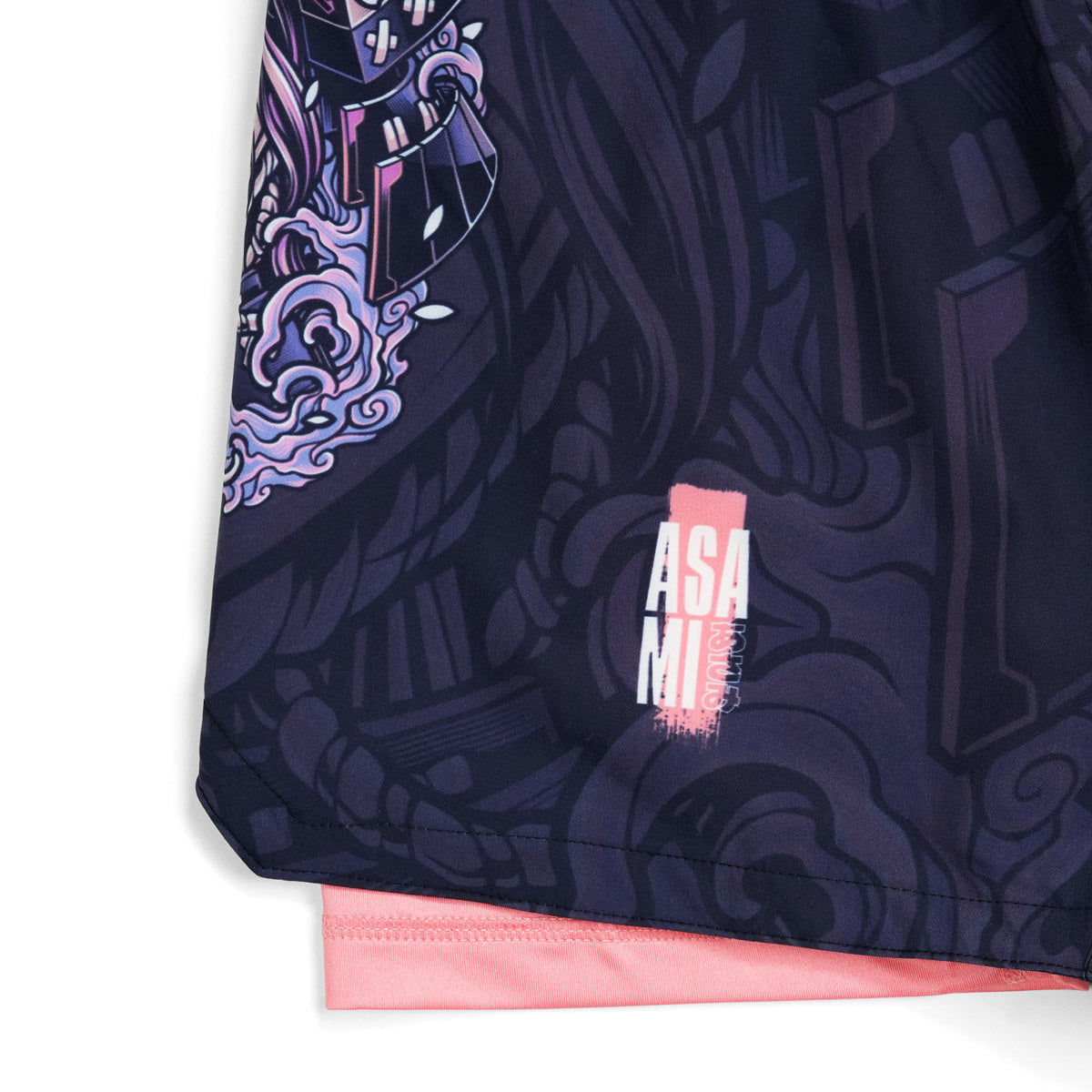 Damen-Trainingsshorts 2-in-1 Asami