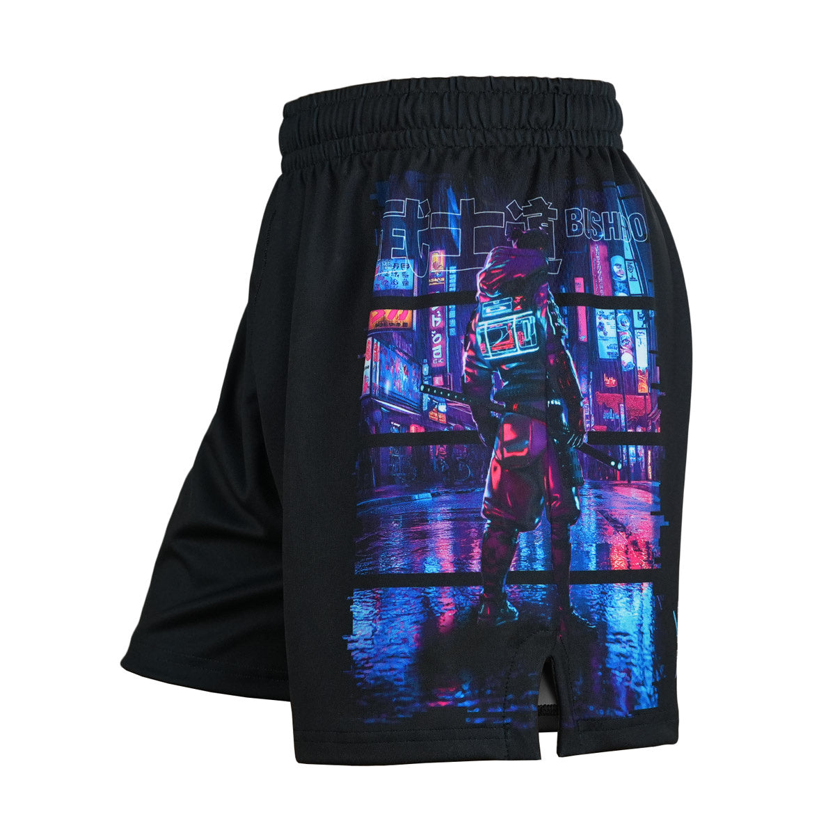 Kinder-Trainingsshorts Cyber Samurai