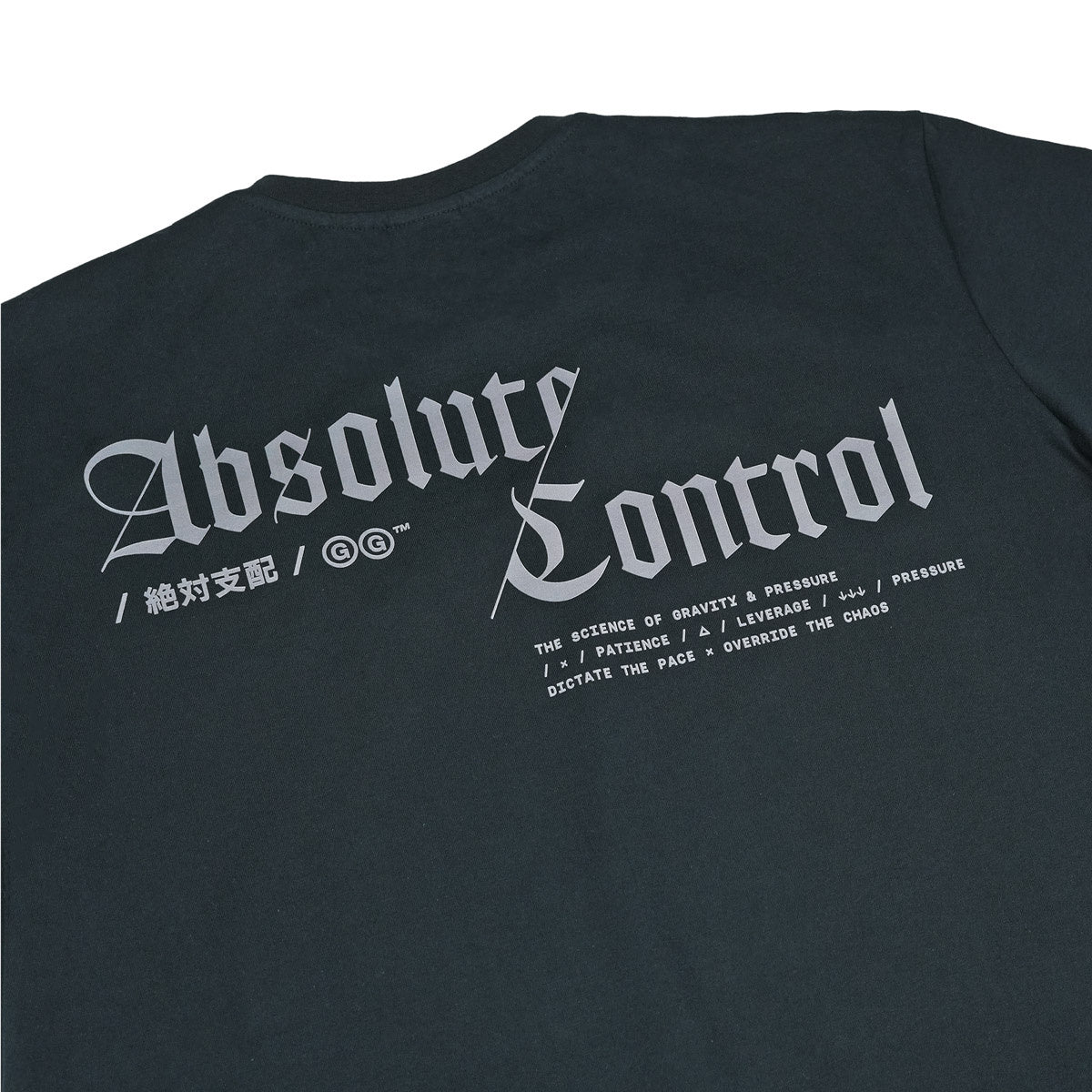 Oversize-T-Shirt Absolute Control (Schwarz)