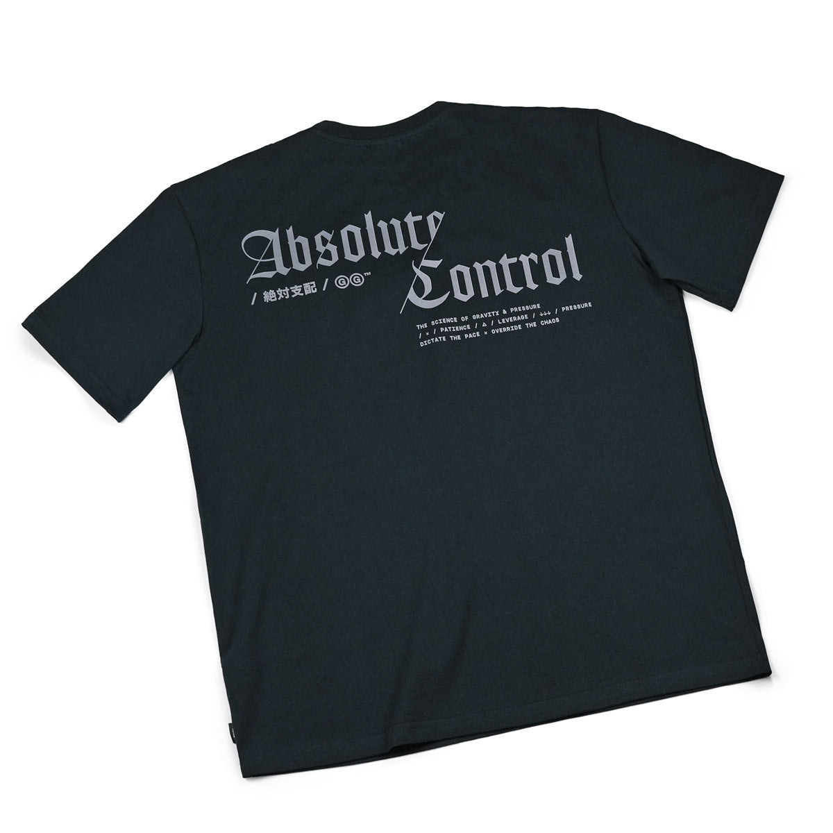 Oversize-T-Shirt Absolute Control (Schwarz)