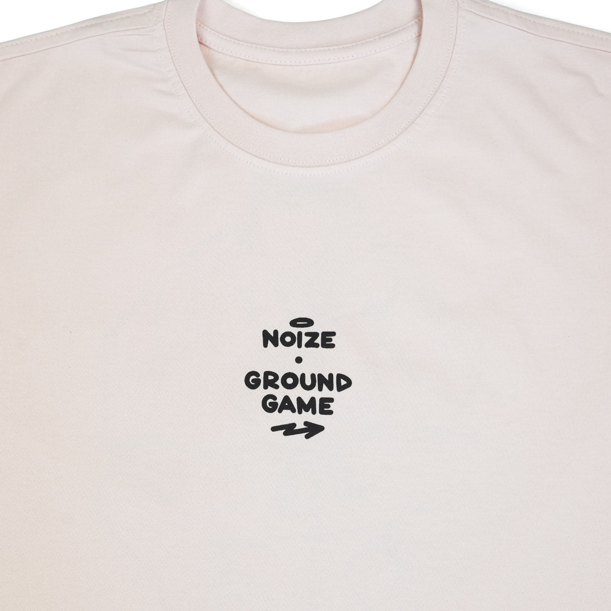 Oversize-T-Shirt Jiu-Jitsu is Calling x Noize (Beige)