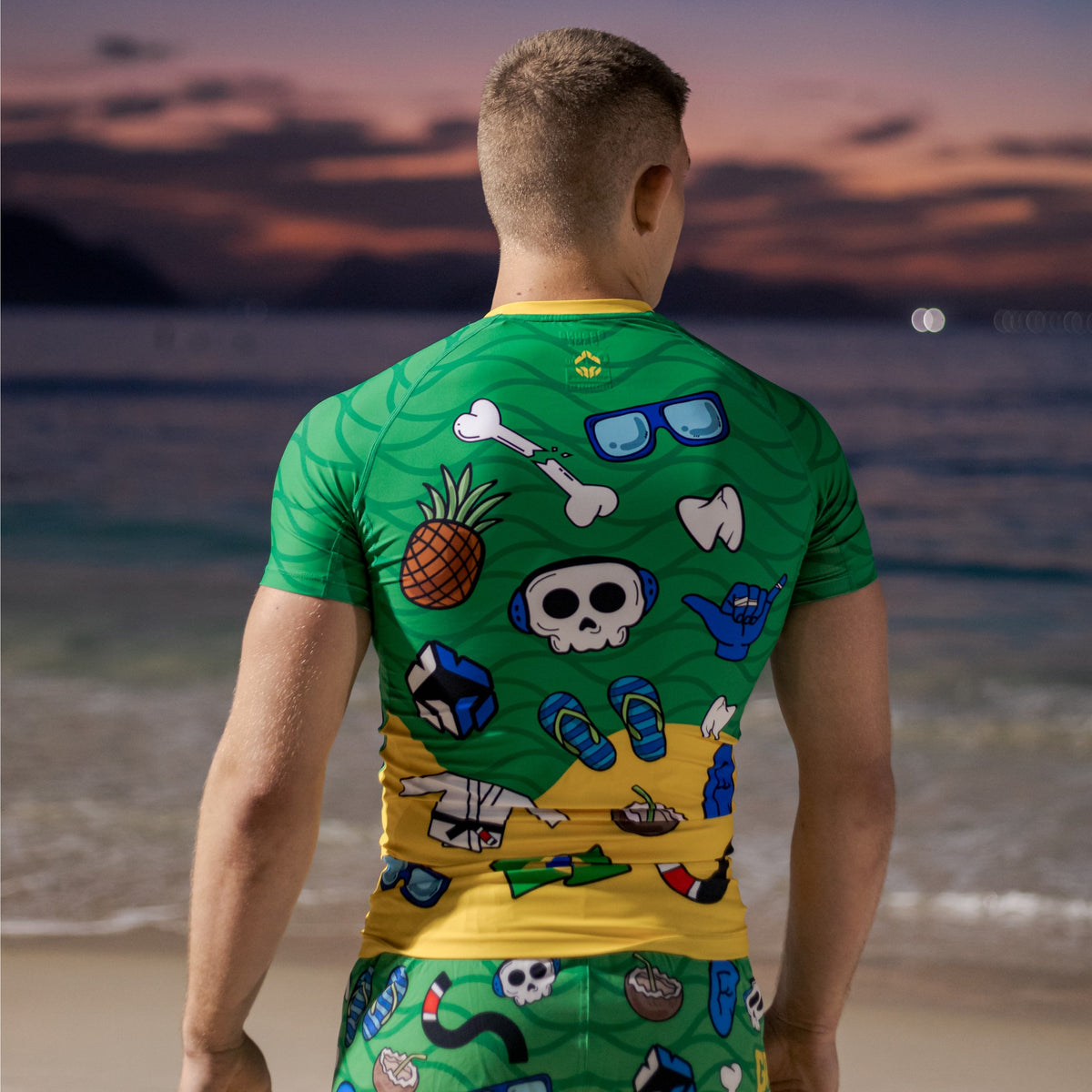 Rashguard Copacabana kurzarm