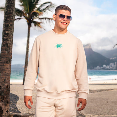 Crewneck-Sweatshirt Fukutsu (Beige)
