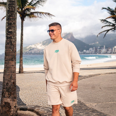 Kurze Shorts Fukutsu (Beige)