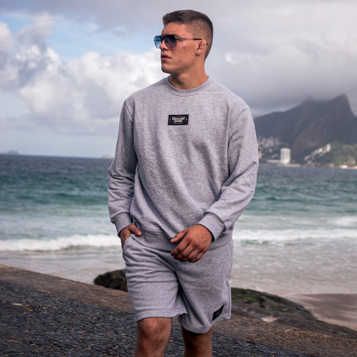 Kurze Essential Shorts (Melange)