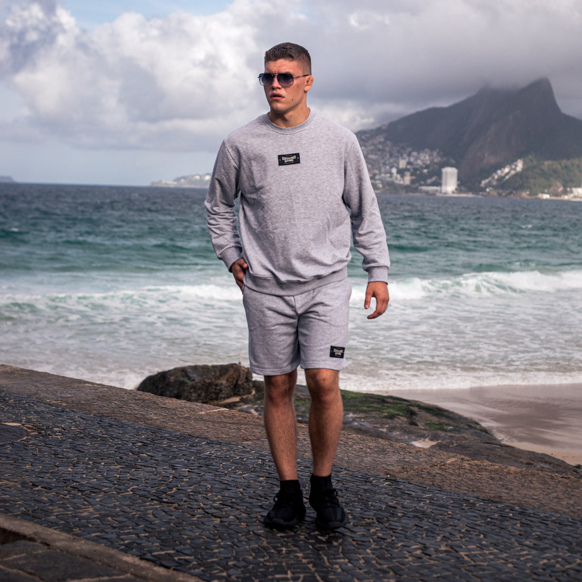 Kurze Essential Shorts (Melange)