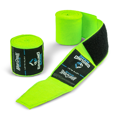 Boxbandagen 4 m Neon (Grün)