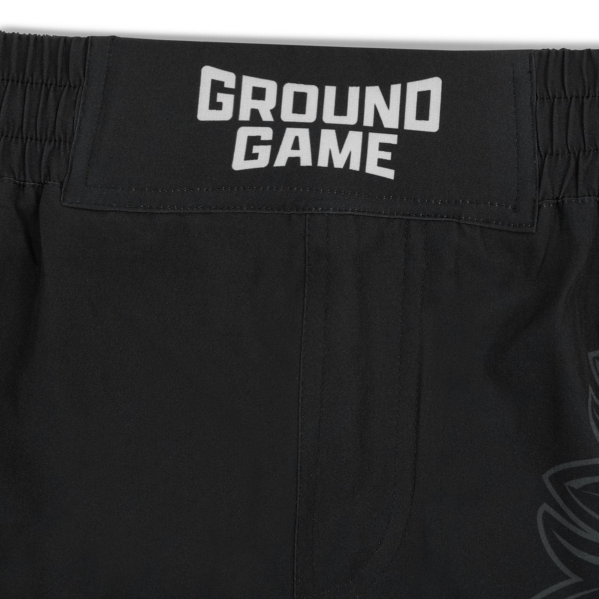 Leichte MMA-Shorts Polen 3.0 (Schwarz)
