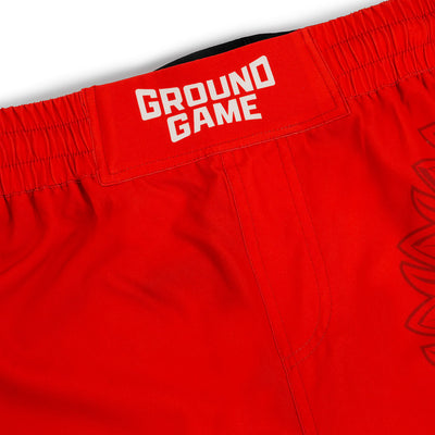 Leichte MMA-Shorts Polen 3.0 (Rot)