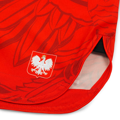 Leichte MMA-Shorts Polen 3.0 (Rot)