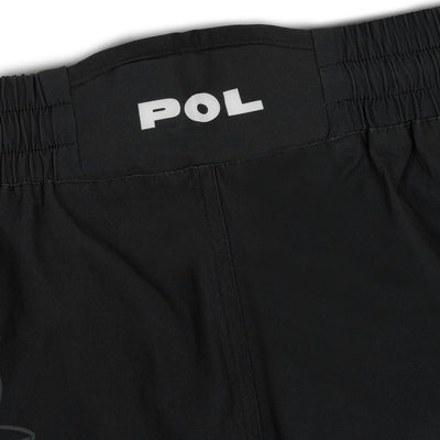 Leichte MMA-Shorts Polen 3.0 (Schwarz)