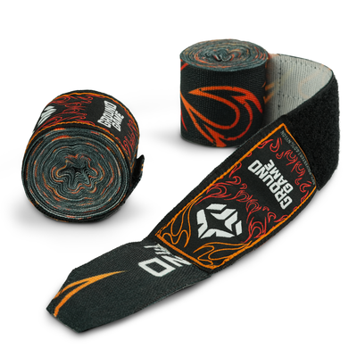 Boxbandagen 4 m Flames